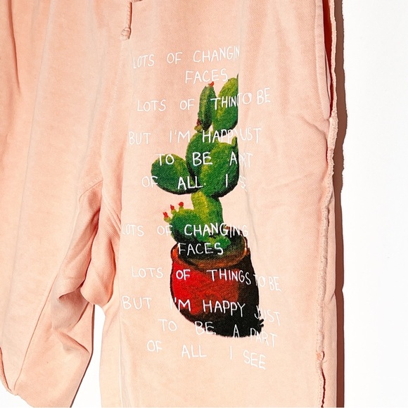 Camp High Collective Cactus Fleece Drawstring Shirts Size XL - Picture 4 of 6